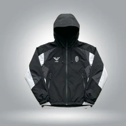 Blackline Apex Zip-Up Logo Hoodie