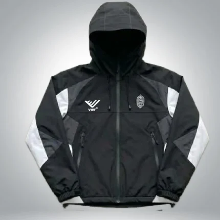 Blackline Apex Zip Up Logo Hoodie