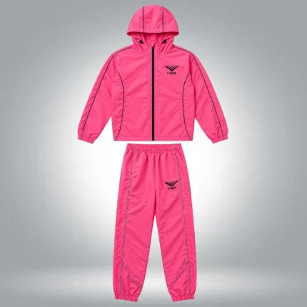 Pink V5 Windbreaker Tracksuit (2)